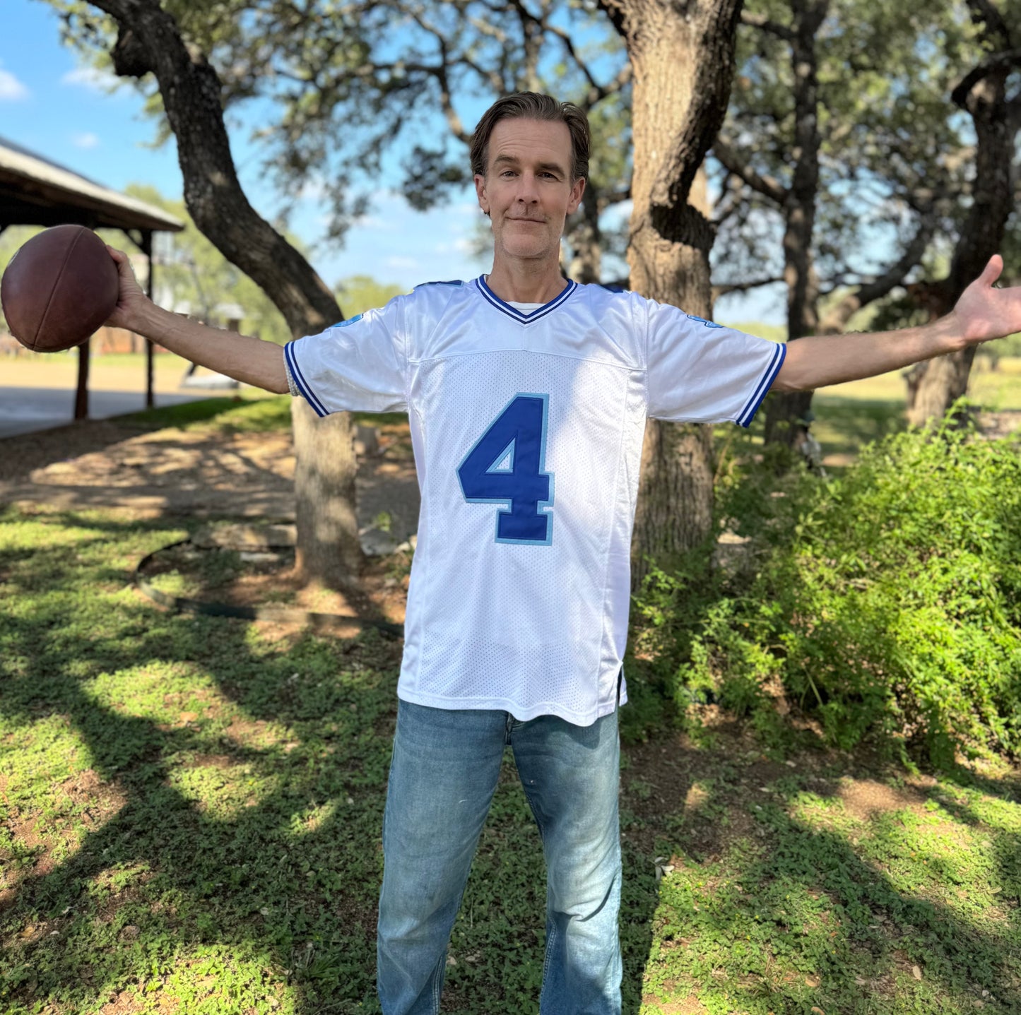 AUTOGRAPHED James Van Der Beek Jersey