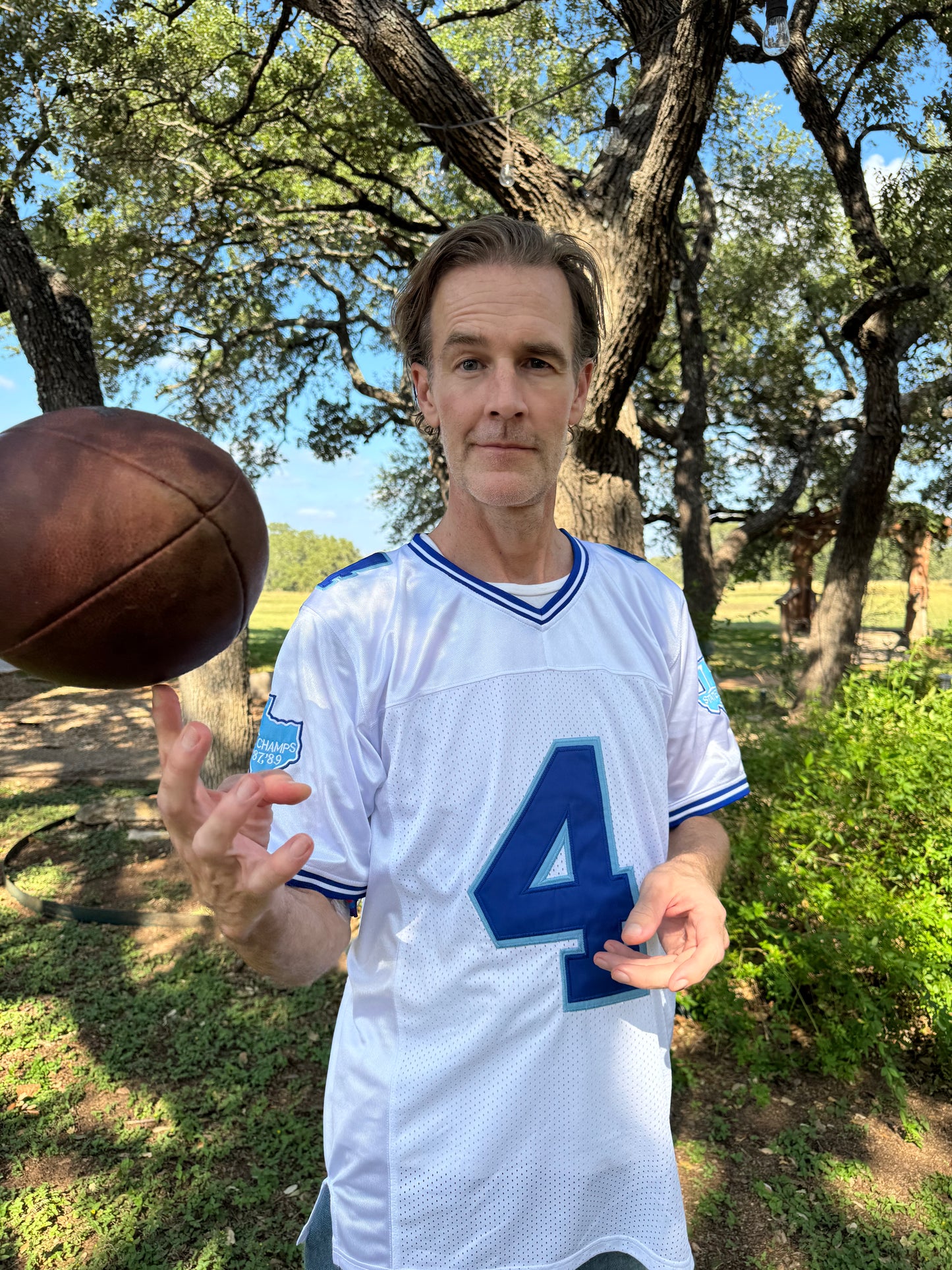 AUTOGRAPHED James Van Der Beek Jersey